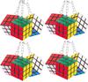 Siawadeky Mini Cube 3D Puzzle Keychain Set of 50, Smooth Rotation, Cute, Colorful, Compact, Perfect for Prizes, Bag Decorations, Festivals, Events,