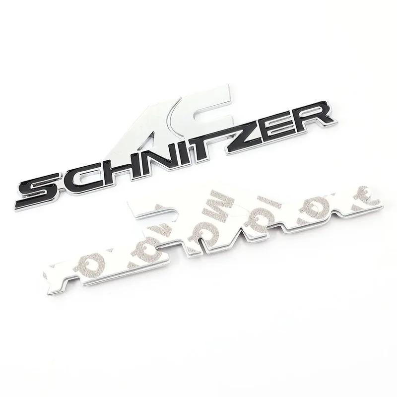 Car Sticker Emblem Auto Badge Metal Decal for AC SCHNITZER M 3 5 E46 E39 E36 E60 E90 E39 X1 X3 X5 X6 Performance Car Styling