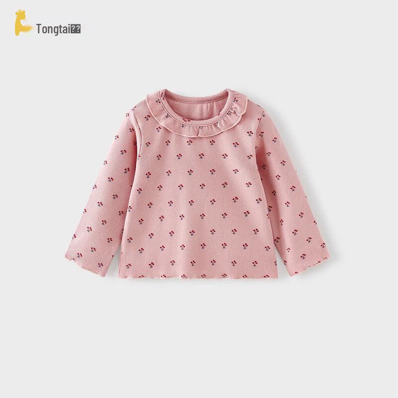 TONGTAI Baby Girl Long-Sleeve T-Shirt