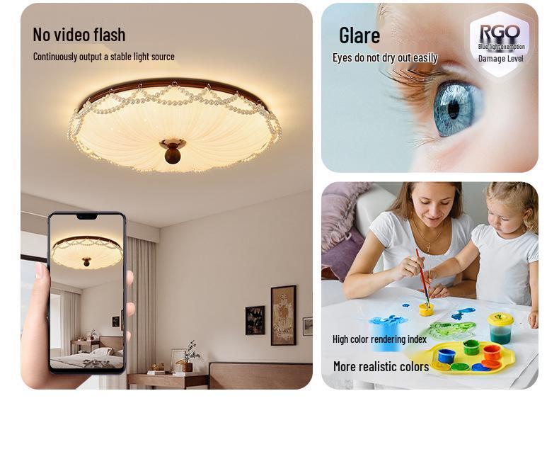 Французский потолочный светильник «Жемчужина» середины века для спальни, столовой или кабинета