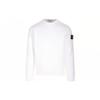 STONE ISLAND FW23 Свитшот с логотипом с круглым вырезом Мужской свитшот Белый 791562420-V0001