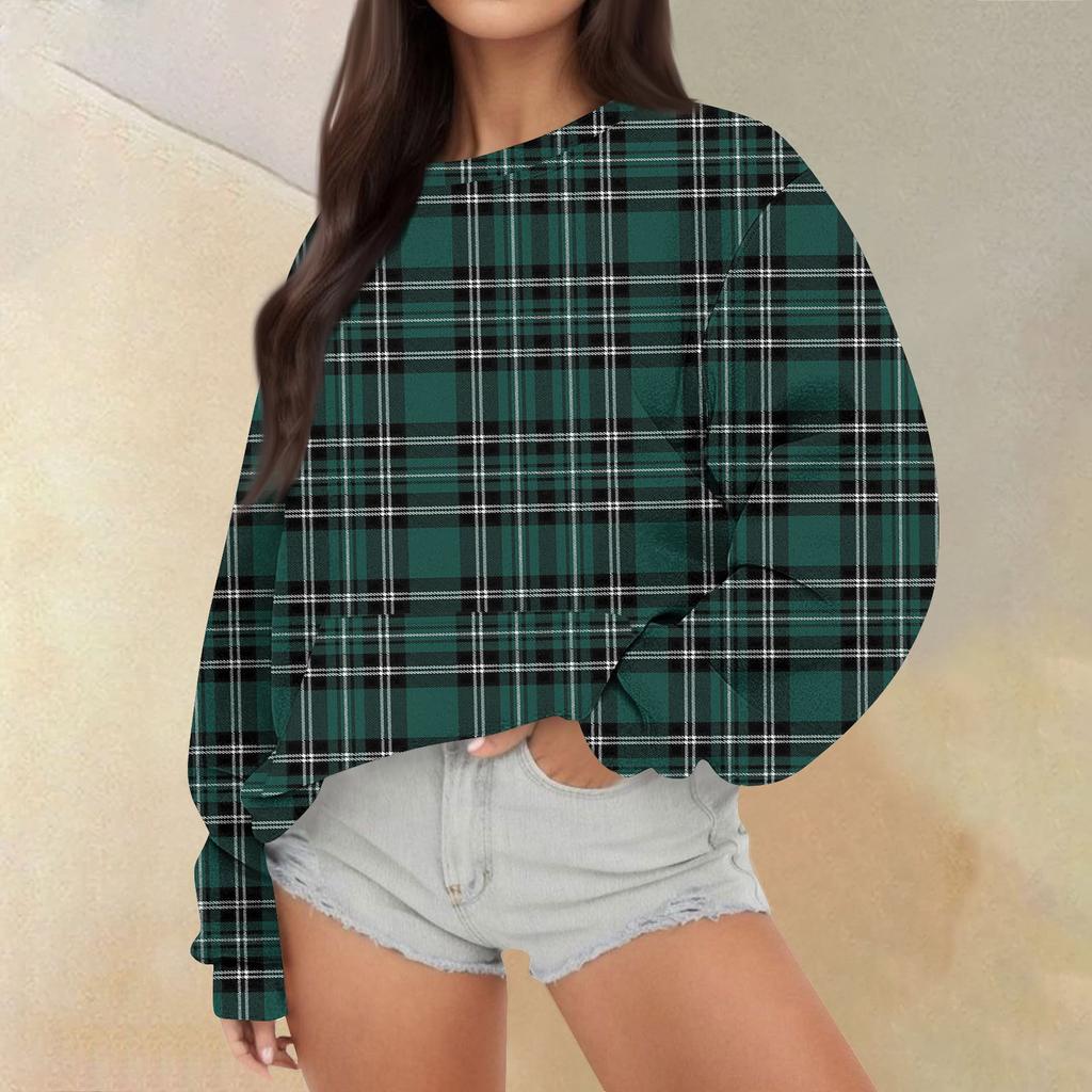 Женские топы осень-зима, женские толстовки с длинным рукавом, повседневные топы свободного кроя с круглым вырезом