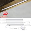 Connectable Set 220V To DC 12V 50cm Kitchen Wardrobe LED Light Hand Sweep Sensor Night Lamp High Brightness LED Tube for Bedroom Cabinet EU Plug