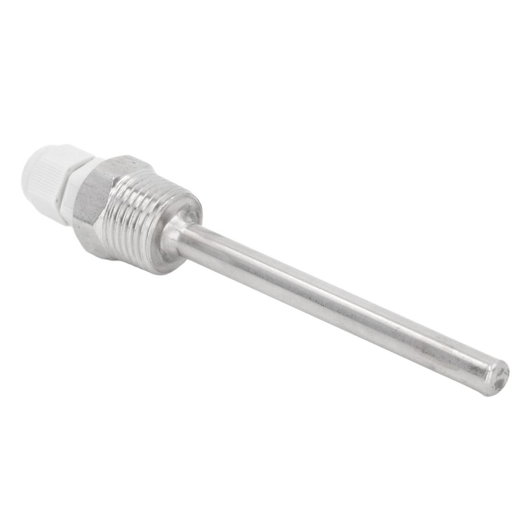 100mm Stainless Steel Thermowell with ABS Plastic Cap for Solar Temperature Sensor Probe
