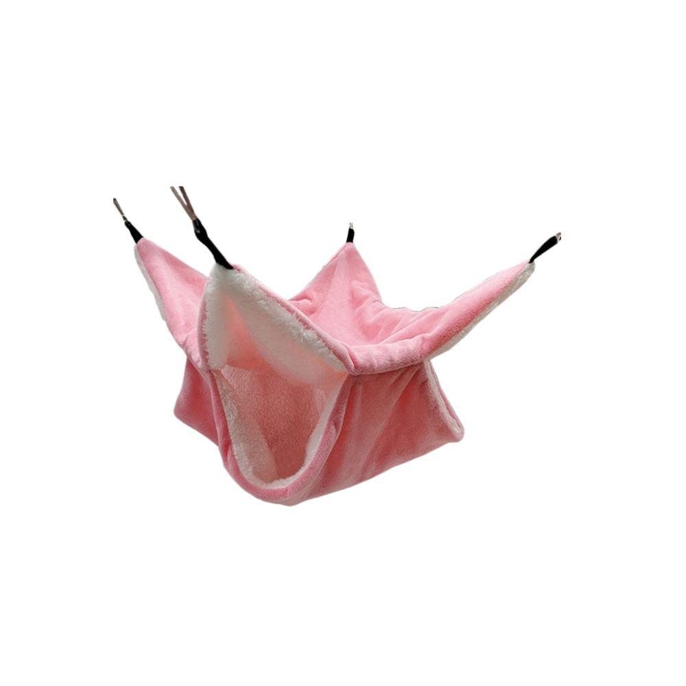 Двухслойный утолщенный спальный мешок для мелких животных, теплая клетка, домик для морской свинки, гнездо для хомяка, гамак