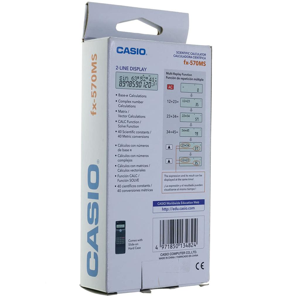 Casio Стандартный научный калькулятор FX-570MS-N
