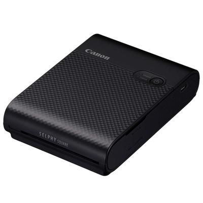 Принтер для смартфона SELPHY SQUARE QX10 Black (Высокая прочность/Бумага для герметизации/Компактность)