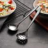 Ретро-ложка для тушения горячего, шумовка, половник для супа, шумовка из нержавеющей стали, дуршлаг, сито, совок для дома, ресторана, кухни, кухонная утварь