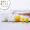 Moin Moin Miniature Scale Milk Cups Pitcher Set Doll Furniture Accessories Tableware Water Jug Summer Glass Ice Glass Realistic 2406mini50 1/6 + /