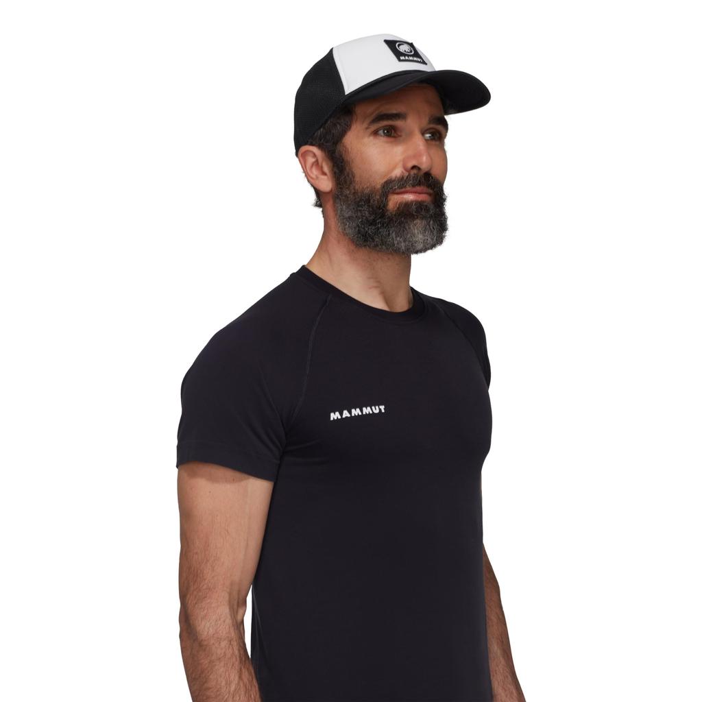 Кепка Mammut Crag Cap Logo 1191-01340 Бело-Черная