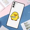 Мультяшный чехол-пенал с уткой для Samsung Galaxy S24 Ultra S21 S22 S23 S25 Ultra S9 S10 Plus S20 FE S25 FE Задняя крышка