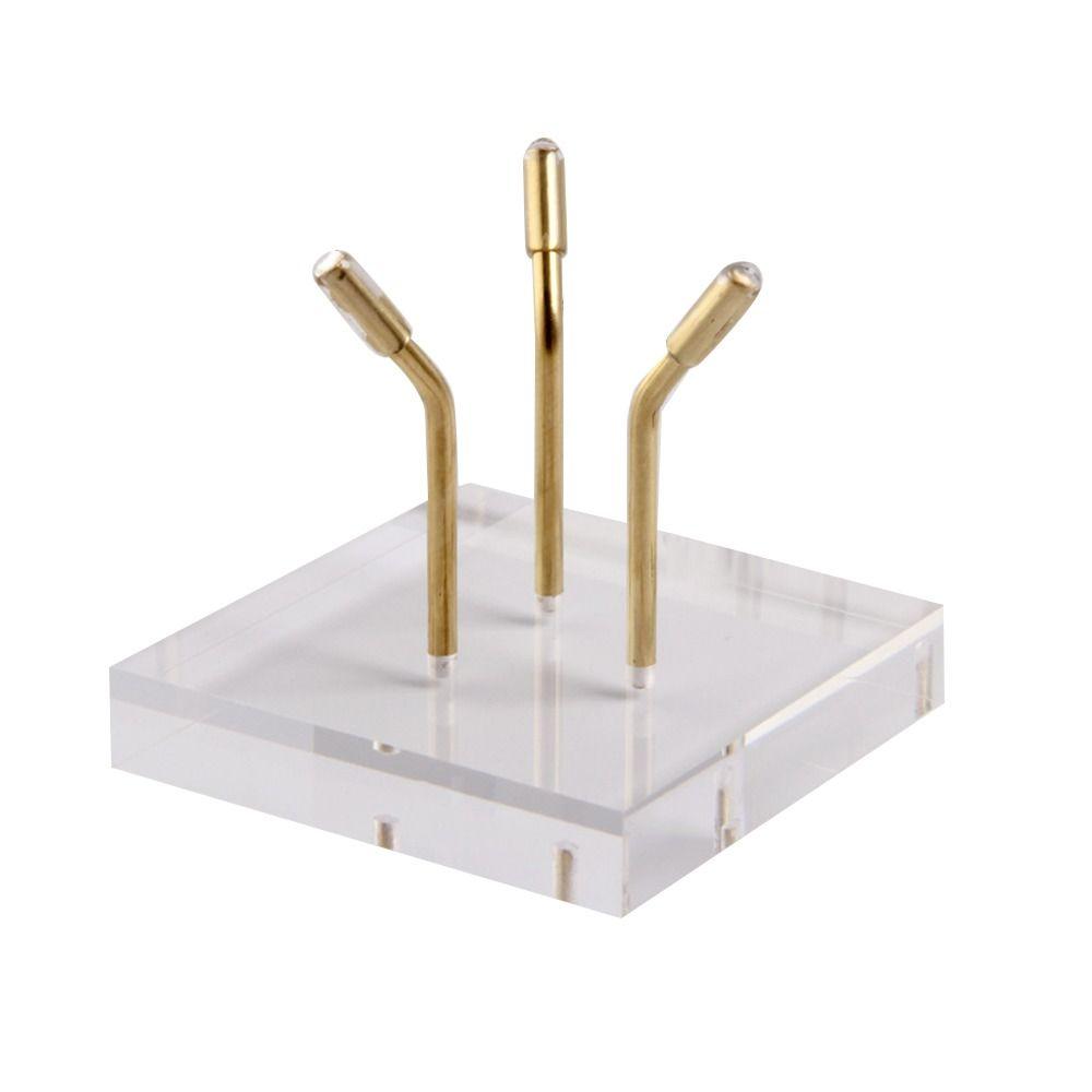 Прозрачный хрустальный шар основа акриловая сфера дисплей стенд креативный минерал полка украшение дома