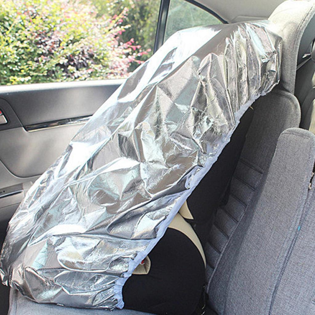 108*80cm Car Seat Baby Seat Sun Shade Protector Cover For Kids Aluminium Film Sunshade UV Protector Dust Insulation Cover