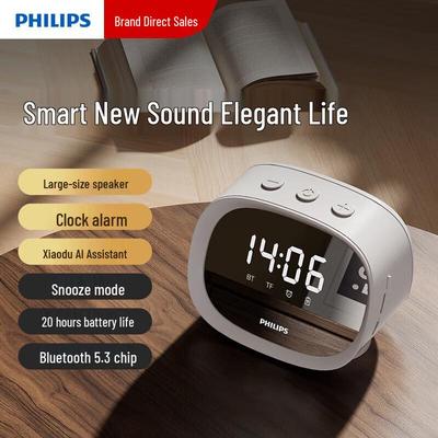Умная Bluetooth-колонка и будильник Philips TAS2909, китайская вилка (адаптер в комплекте)