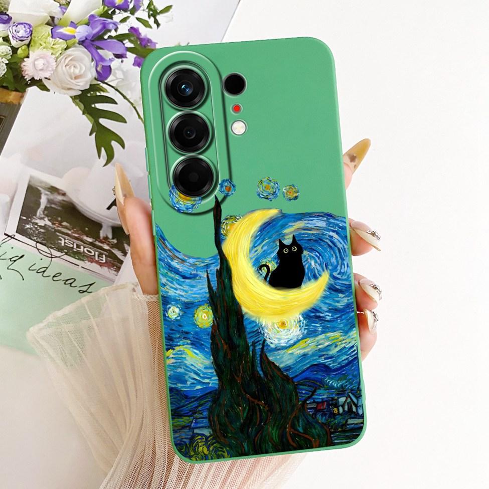 Чехол для Tecno Camon 50 4G Чехол Роскошный Модный Милый Мультяшный Смешной Расписной Силиконовый Funda для Tecno Camon50 4G CN5 Корпус