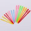 Plastic Plastic Needles DIY Craft Sewing Needle Tool ABS Knitting Needles  Kids DIY Toys