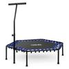 Fitness Trampoline With Handle 127 Cm Neo-Sport - Hexagonal Blue