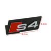 Car Styling Front Grille Badge Emblem for S Sline S3 S4 S5 S6 S7 S8 SQ5 SQ7 SQ3 A3 A4 A4L A6L A1 A5 A6 A7 Logo Accessories