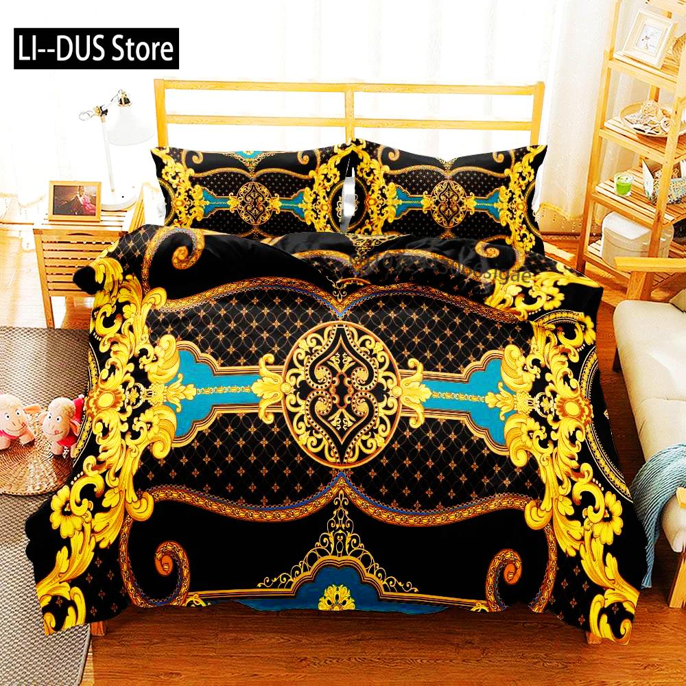 Набор постельного белья из стиранного хлопка с 3D-печатью, рисунок птицы и цветы, маленький односпальный, полуторный, двуспальный, королевский, суперкоролевский размер