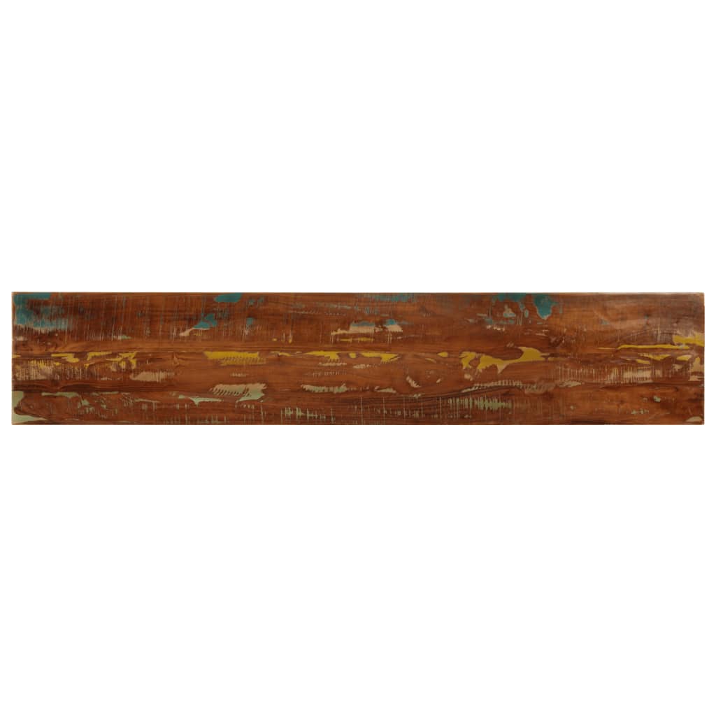 Tabletop 160x30x3.8 cm Rectangular Solid Reclaimed Wood