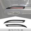 Для 2015- Chrysler 300 Накладка на задний противотуманный фонарь из углеродного волокна, exterior