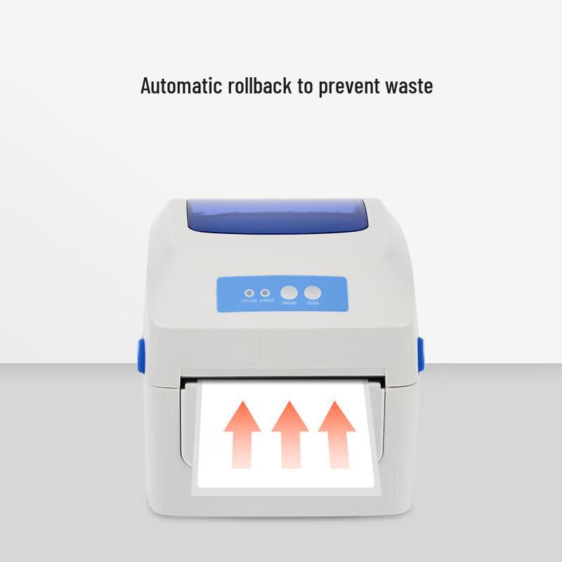 Термопринтер этикеток Gprinter GP-1324D Штепсель CN (адаптер в комплекте)