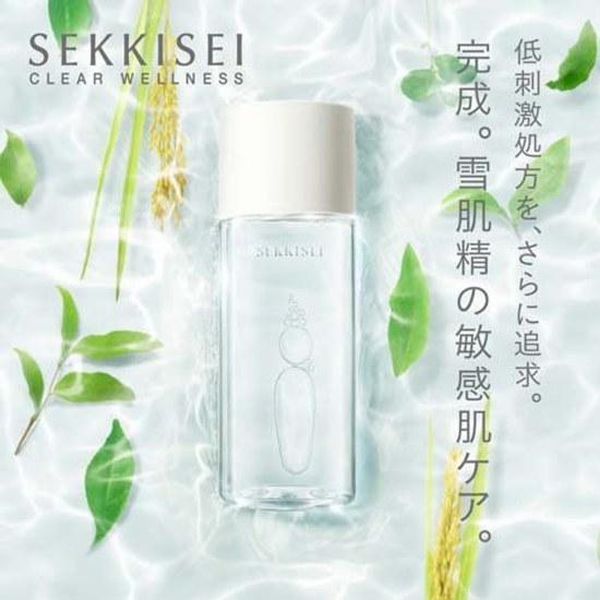 Sekkisei Clear Wellness Pure Conk SS Сменный блок (170 мл) Лосьон для чувствительной кожи с высоким увлажнением, предотвращающий расширенные поры