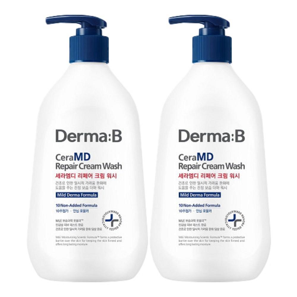 Dermavi CeraMD Repair Cream Body Wash, 400 мл, 2 шт.