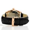 Часы Moon Phase Multi Calendar 5 ATM Водонепроницаемые деловые формальные кожаные часы с ремешком ограниченной модели черного розового золота [Salvatore Mara] мужские SM22105S-PGBK