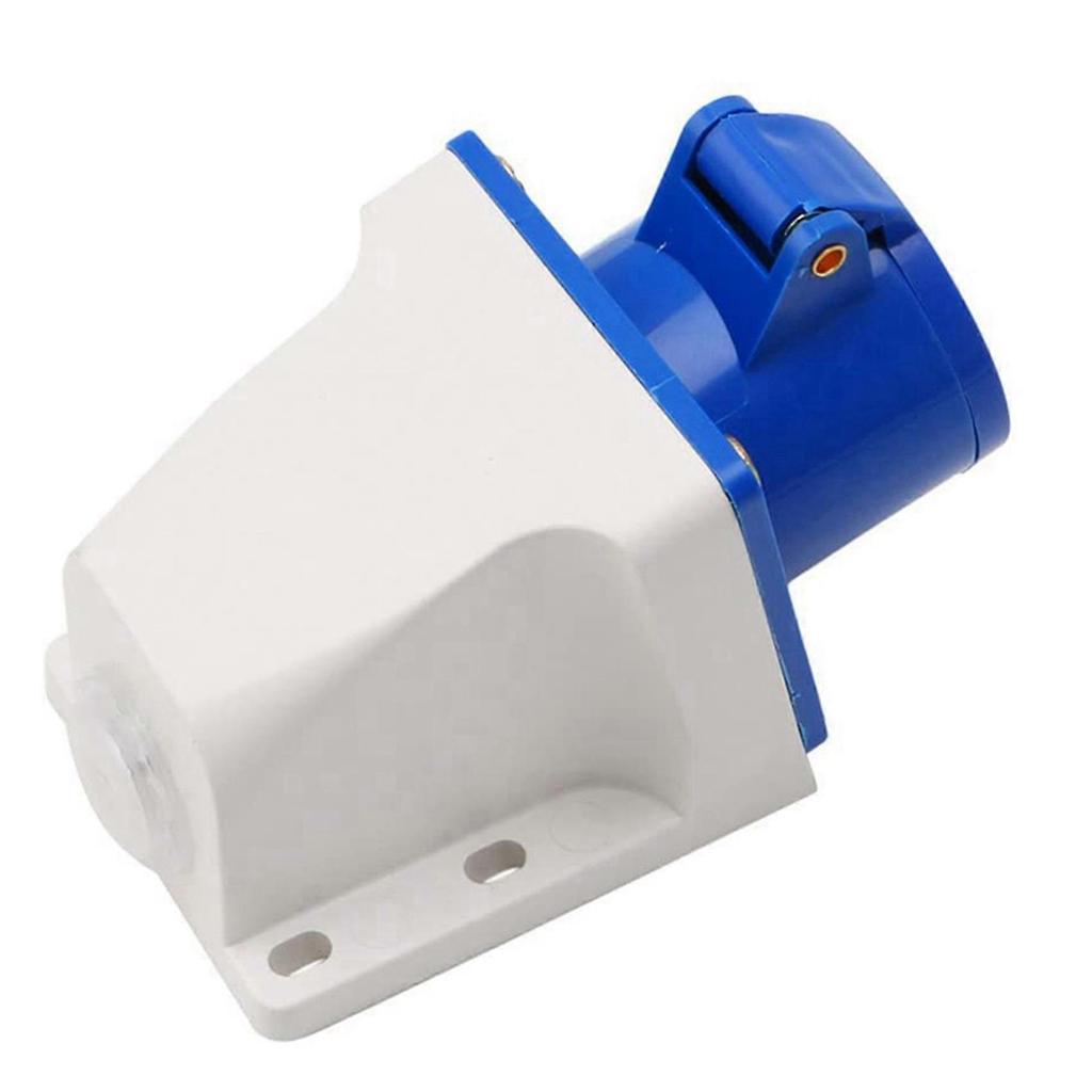 5X 16 Amp 3 Pin Embedded Connection Waterproof Plug Socket