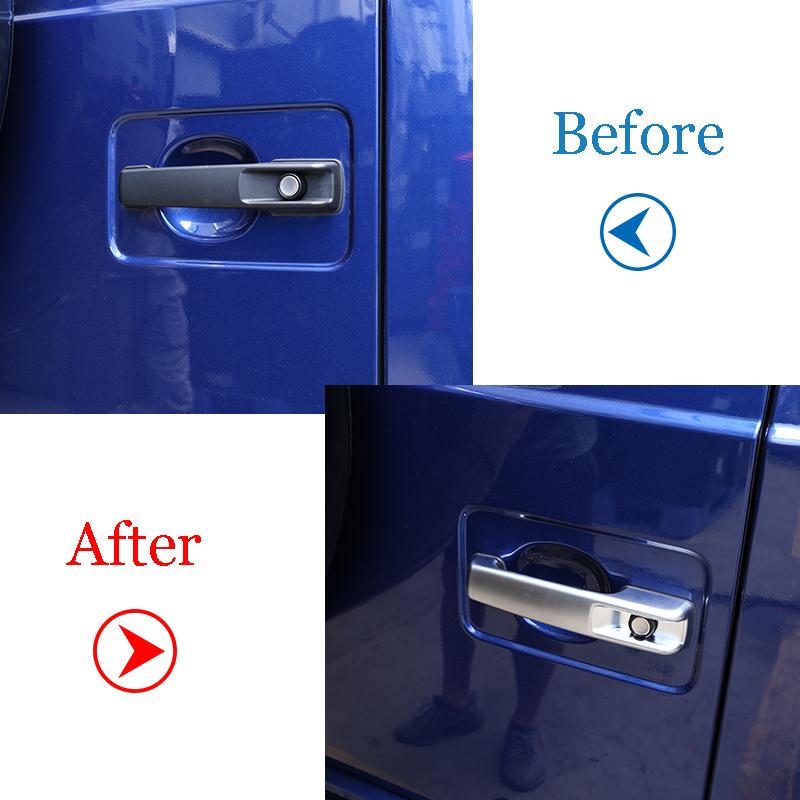 5 шт. ABS авто внешняя дверная ручка крышка для Mercedes Benz G Class W463 W464 G65 G55 G63 G500 G550 G350