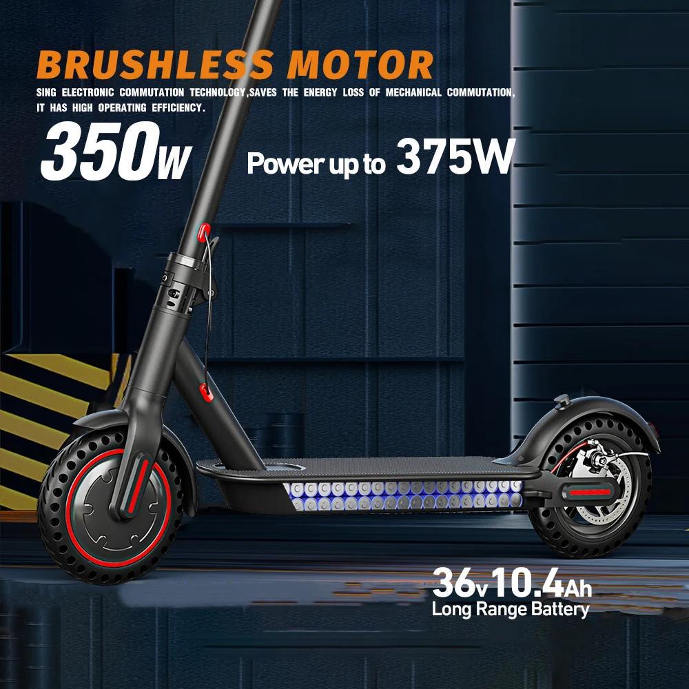 2026 New FREEBOY J-03 Adult Electric Scooter 350W Motor 36V10.4AH Battery 8.5-inch Explosion proof Tire Urban Commuter Electric Scooter