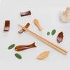 6Pcs Manual Polishing Spoon Fork Chopstick Pillow Chopstick Rest Kitchen Tableware Chopstick Holder