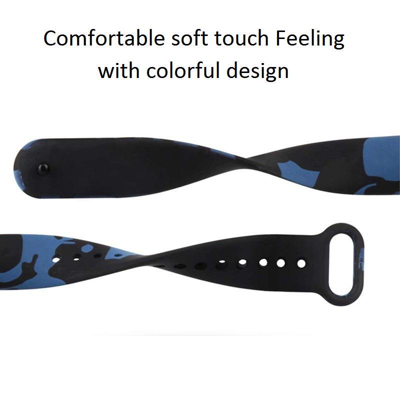 14 цветов мягкий силиконовый ремешок для браслета Xiaomi Mi Band 7/6/5/ремешок для часов замена смарт-браслета