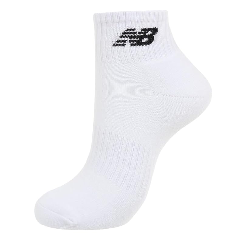 [New Balance] носки/носки Носки средней длины 3P (LAS35705) мужской WT (белый) XL