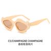 Цветы Необычные Солнцезащитные Очки Женские Европейские и Американские Личность Шарообразные Солнцезащитные Очки Женские Уличная Съемка Модный Тренд Новые Очки