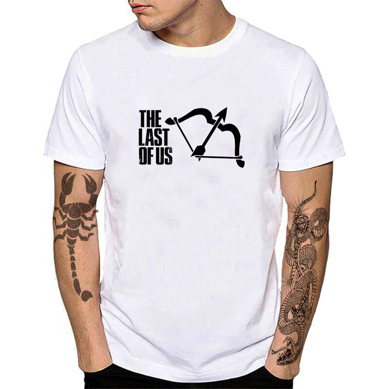 Футболка Last Of Us Part Ii Ellie S Tattoo Lou с принтом жирафа в стиле игры