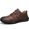 Кожаная обувь для активного отдыха Мужские кроссовки для походов Обувь для вождения автомобиля Кожаные ботильоны