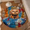 Erling Haa-land's Electric Moment Round mat Home Decor, Chair rug For livingroom,Bedroom, doormat home decor Birthday Gift Christmas Gifts