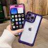 Акриловый уголок с подушкой безопасности и 12 отделениями для чехла iPhone 14 Pro/15 Plus с защитой от падения