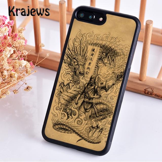 Krajews Япония Шлем Самурая Мягкий Чехол для Телефона Для iPhone 17 Air 16 15 14 plus 11 12 13 pro max Plus coque Fundas
