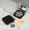 Пустая магнитная коробка для палеток косметики с зеркалом, круглая сетка, пластина 60 мм, тени для век, румяна, помада, пудра для самостоятельного изготовления макияжа.