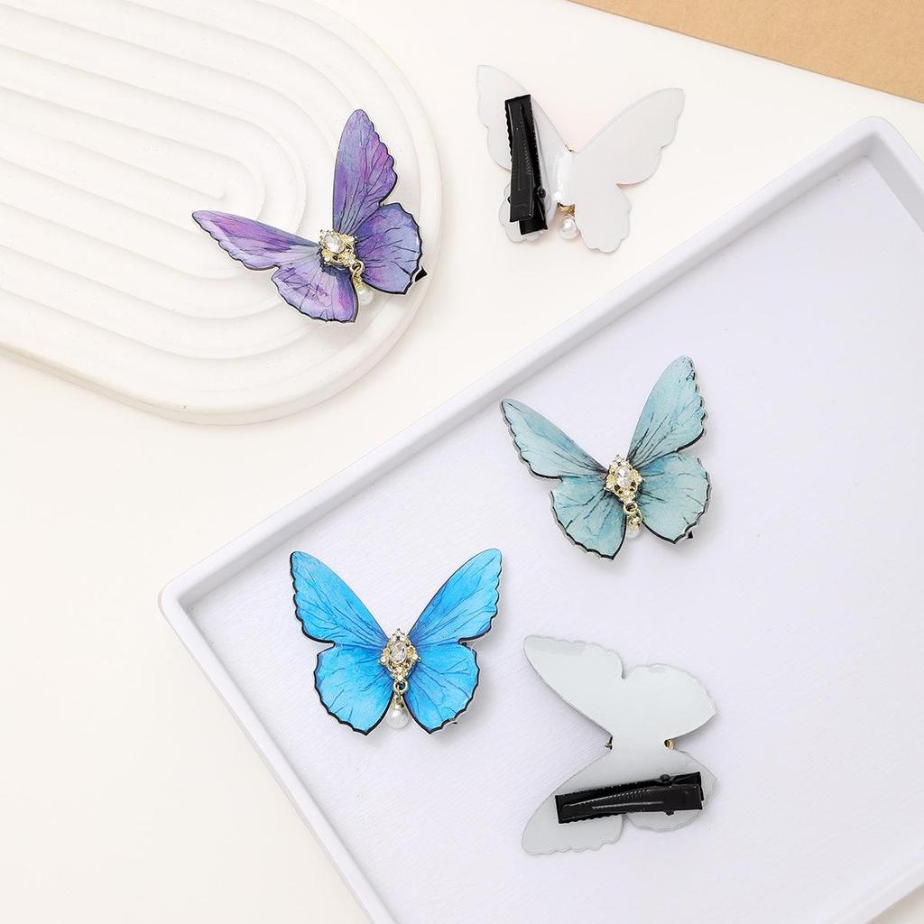 2024 Заколка-бабочка: Элегантный стиль Мори для женщин и девушек