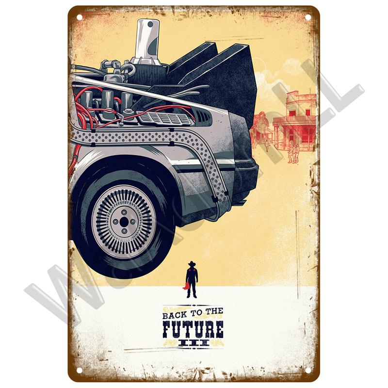 Vintage Metal Sign Movie Retro Tin Sign Aesthetic Living Room Metal Wall Decor Decoration Cinema Industrial Deco Films Poster