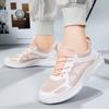 Fashion Women Work Shoes Comfortable for Work 2024 Spring New Leisure Breathable Running Shoes Soft Sole Korean Trendy Single Shoes