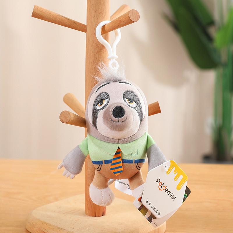 Animal Sweet Zootopia Plush Keychains Featuring Judy And Nick Perfect For Occasion Any