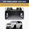 Индивидуальный высококачественный коврик в багажник автомобиля для Land Rover Freelander SUV 2010-2015, грязезащитный, прочный, кожаный ковер, защитная накладка