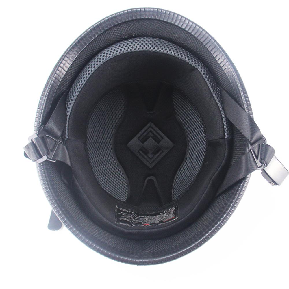 DOT Casco Moto полулицевой мотоциклетный шлем с открытым лицом полушлем capacete de motocicleta для Cafe Racer ретро немецкий Chopper