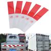10 шт. светоотражающая лента безопасности для автомобиля, грузовика, предупреждающая ночная подсветка, наклейка для прицепа