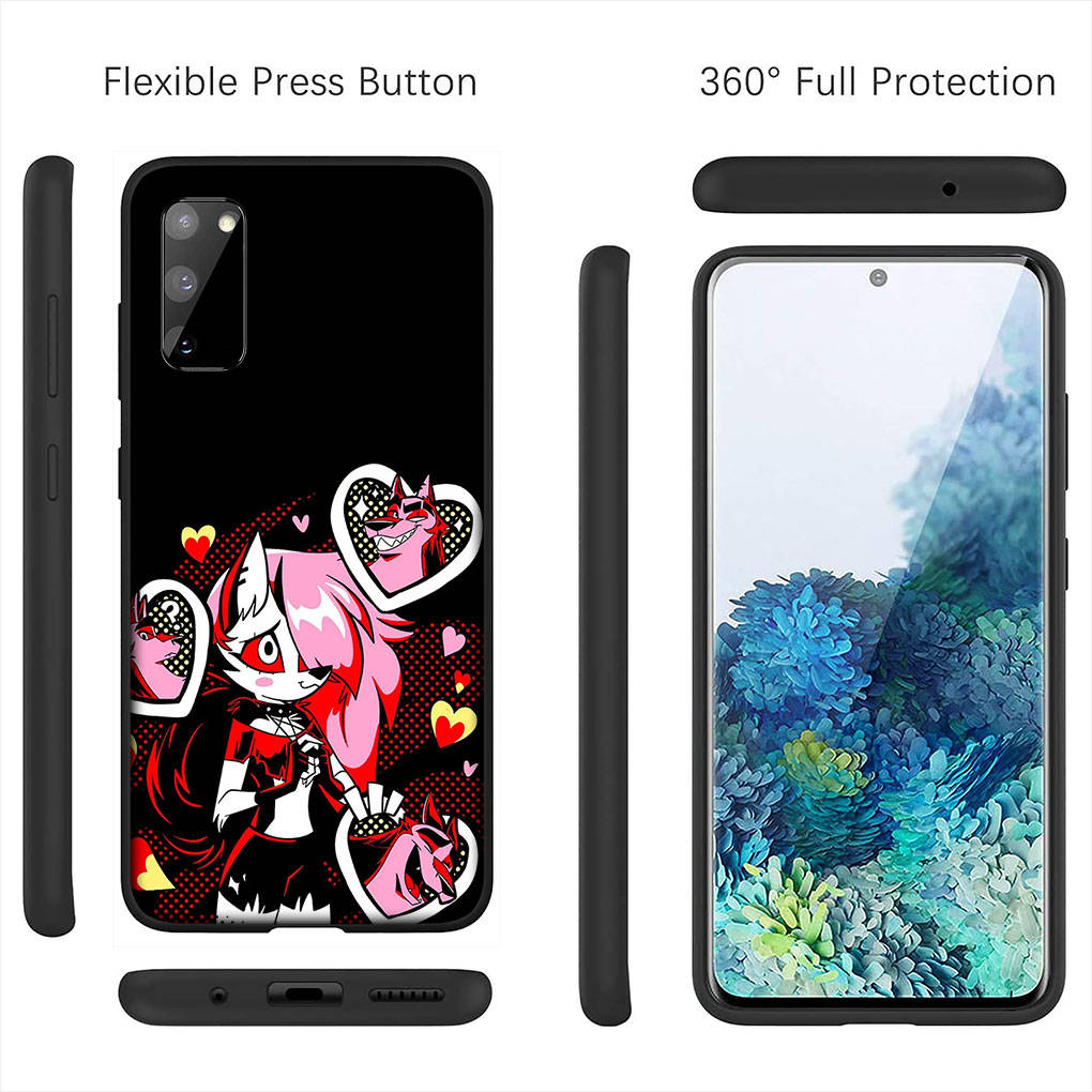 Для iPhone 16 15 Xiaomi Redmi Note 14 13 12 11 Pro Max X 16e Samsung Galaxy S25 S24 S23 Moto OPPO Huawei Hazbins Hotels Angel Dust Alastor чехол для телефона